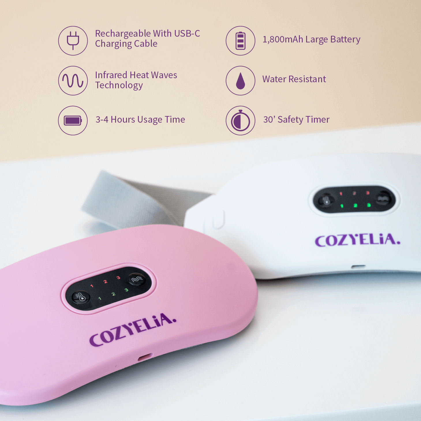 Cozyelia™ Instant Comfort Cycle Belt